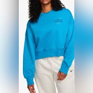Nike Phoenix Fleece Varsity Oversize Crewneck